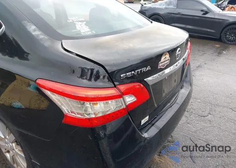 2015 Nissan Sentra Sl from USA, damaged, VIN 3N1AB7AP8FY221673
